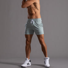 Load image into Gallery viewer, Men's Drawstring Elastic Workout Shorts