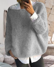 Load image into Gallery viewer, Round Neck Color Sweater