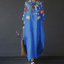 Load image into Gallery viewer, Loose Print Long Skirt Dress