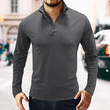 Load image into Gallery viewer, Gentleman Long Sleeve Cotton Polo Shirt
