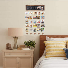 Load image into Gallery viewer, Treinnrammer Bilderamme Kollasj Veggdekor