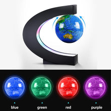 Load image into Gallery viewer, Floating Globe with Colorful LED Light