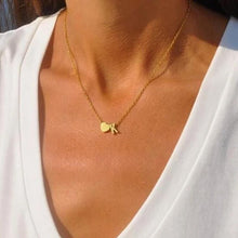 Load image into Gallery viewer, Initial Heart Necklace