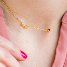 Load image into Gallery viewer, Zodiac Birthstone Necklace