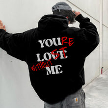 Load image into Gallery viewer, Plain Sweatshirt With Letter Print
