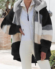 Load image into Gallery viewer, Plush Warm Hooded Coat