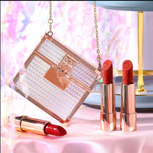 Load image into Gallery viewer, Velvet Matte Lipstick Set with Cham Chain Pouch