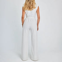 Load image into Gallery viewer, Women's Sleeveless Wide-Leg Jumpsuit