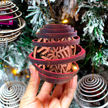 Load image into Gallery viewer, Pre-Sale>>3D Dual Spiral Snowflakes