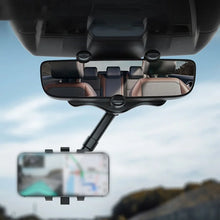 Load image into Gallery viewer, 360-graders roterbar telefonholder i bilspeilet