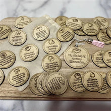 Load image into Gallery viewer, Wooden Pieces With Affirmative Oaths