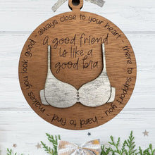Load image into Gallery viewer, Funny Christmas Bra Ornament