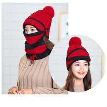 Load image into Gallery viewer, Women's Winter Beanie and Scarf