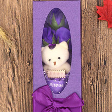 Load image into Gallery viewer, Rose Soap Bouquet With Cute Bear
