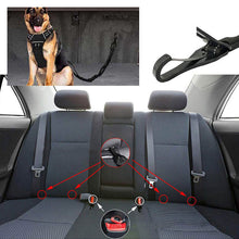 Load image into Gallery viewer, Adjustable Elastic Dog Seat Belt