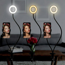 Load image into Gallery viewer, Selfie Ring Light with Cell Phone Holder Stand