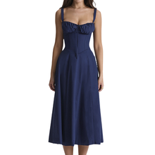 Load image into Gallery viewer, Carmen Print Bustier Sundress