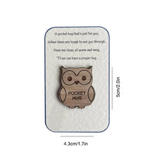 Load image into Gallery viewer, Pocket Hug Wooden Token
