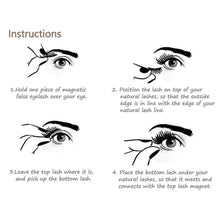 Load image into Gallery viewer, Reusable False Eyelashes (8 Pcs )