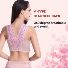 Load image into Gallery viewer, Women's Seamless Sports Lace Bra