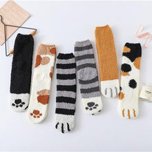 Load image into Gallery viewer, Cute Cat Claw Socks