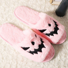 Load image into Gallery viewer, Halloween Pumpkin Lantern Slippers