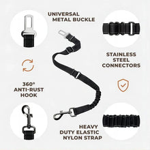 Load image into Gallery viewer, Adjustable Elastic Dog Seat Belt