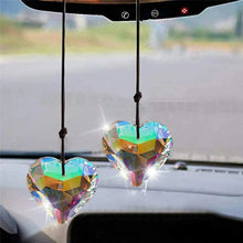 Load image into Gallery viewer, Hanging Heart Suncatcher Prism Crafts