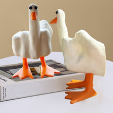 Load image into Gallery viewer, Pre-Sale>>Middle Finger Duck Resin Ornament