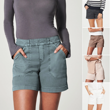 Load image into Gallery viewer, Women's Stretch Twill Shorts