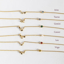Load image into Gallery viewer, Zodiac Birthstone Necklace