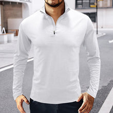 Load image into Gallery viewer, Gentleman Long Sleeve Cotton Polo Shirt