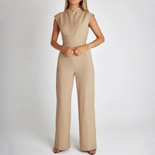 Load image into Gallery viewer, Women's Sleeveless Wide-Leg Jumpsuit