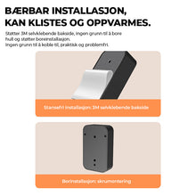Load image into Gallery viewer, Smart videoringeklokke