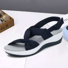Load image into Gallery viewer, Women's Plain Fishmouth Platform Sandals