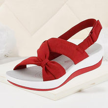 Load image into Gallery viewer, Women's Plain Fishmouth Platform Sandals