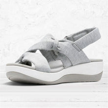 Load image into Gallery viewer, Women's Plain Fishmouth Platform Sandals
