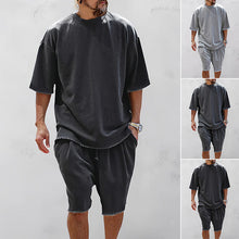 Load image into Gallery viewer, Casual Loose Fit Solid Sports Sets