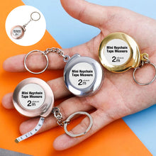 Load image into Gallery viewer, 2m Mini Keychain Tape Measure