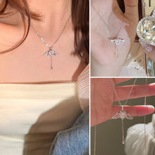 Load image into Gallery viewer, Pink Angel Wings Necklace