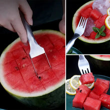 Load image into Gallery viewer, 2-in-1 Watermelon Fork Slicer