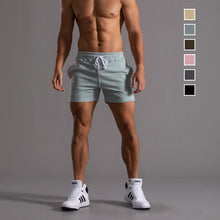 Load image into Gallery viewer, Men's Drawstring Elastic Workout Shorts