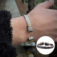 Load image into Gallery viewer, Sterling Silver Power Fist Bracelet