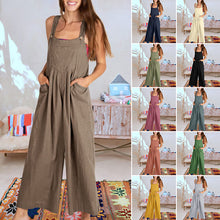 Load image into Gallery viewer, Women's Sleeveless Jumpsuit