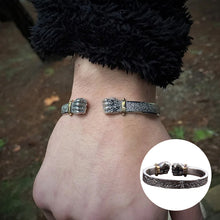 Load image into Gallery viewer, Sterling Silver Power Fist Bracelet