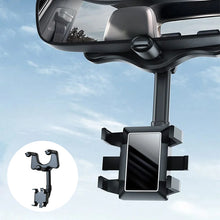 Load image into Gallery viewer, 360-graders roterbar telefonholder i bilspeilet