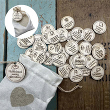 Load image into Gallery viewer, Wooden Pieces With Affirmative Oaths