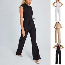 Load image into Gallery viewer, Women's Sleeveless Wide-Leg Jumpsuit