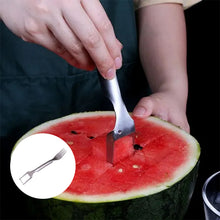 Load image into Gallery viewer, 2-in-1 Watermelon Fork Slicer