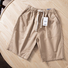 Load image into Gallery viewer, Men's Drawstring Elastic Waist Shorts